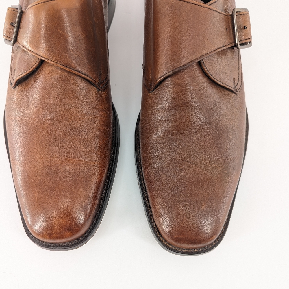 Murphy By Johnston Murphy Men's Monk Strap Tan It… - image 8